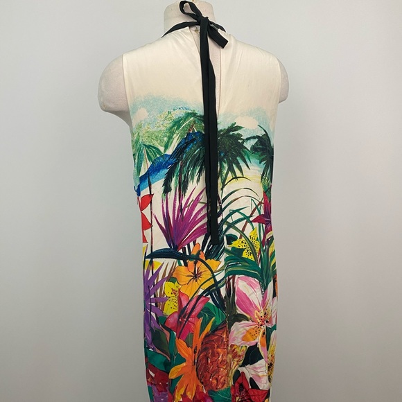Shahida Parides tropical sleeveless dress - Picture 3 of 6